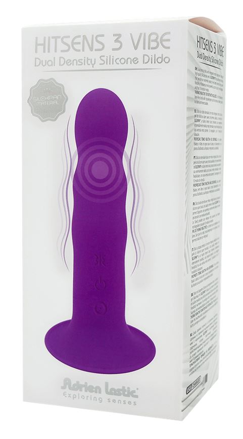 Adrien Lastic - Silicone Vibrator Hitsens 3 - Purple