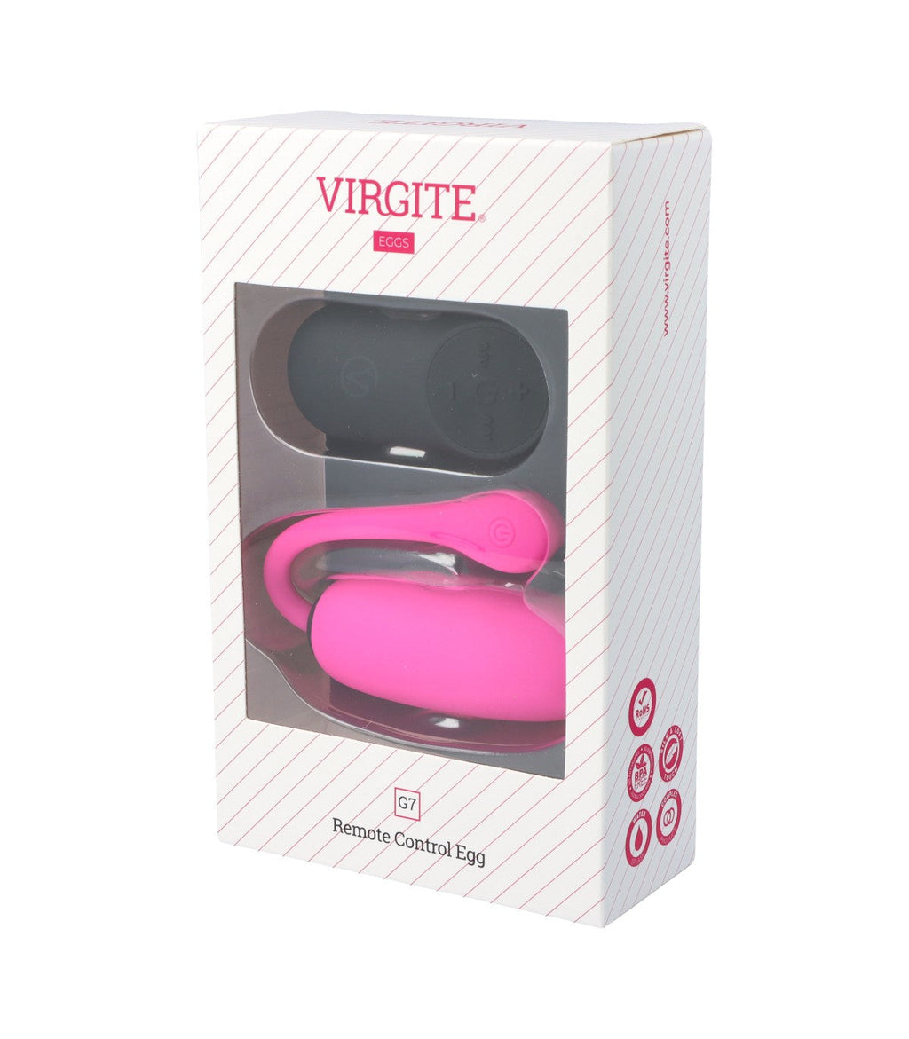 G7 VIBRATING EGG PINK RECHARGEABLE