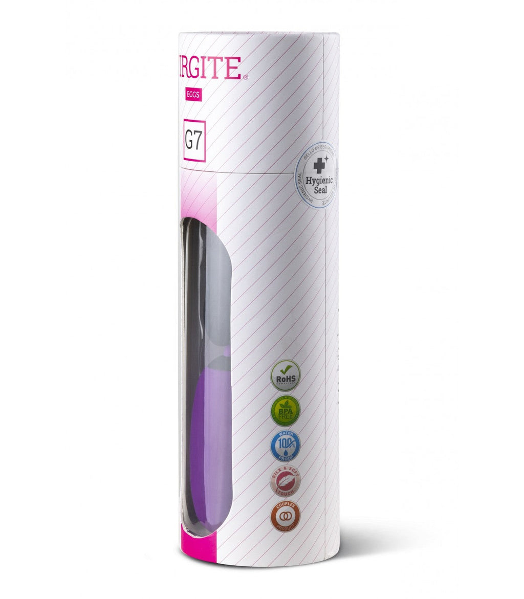 G7 RECHARGEABLE VIBRATING PURPLE EGG