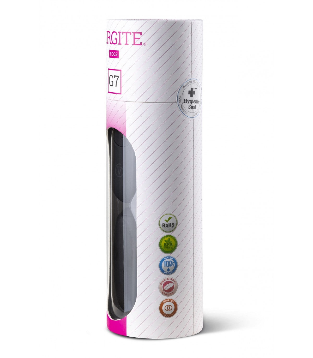 RECHARGEABLE EGG VIBRATOR G7 BLACK