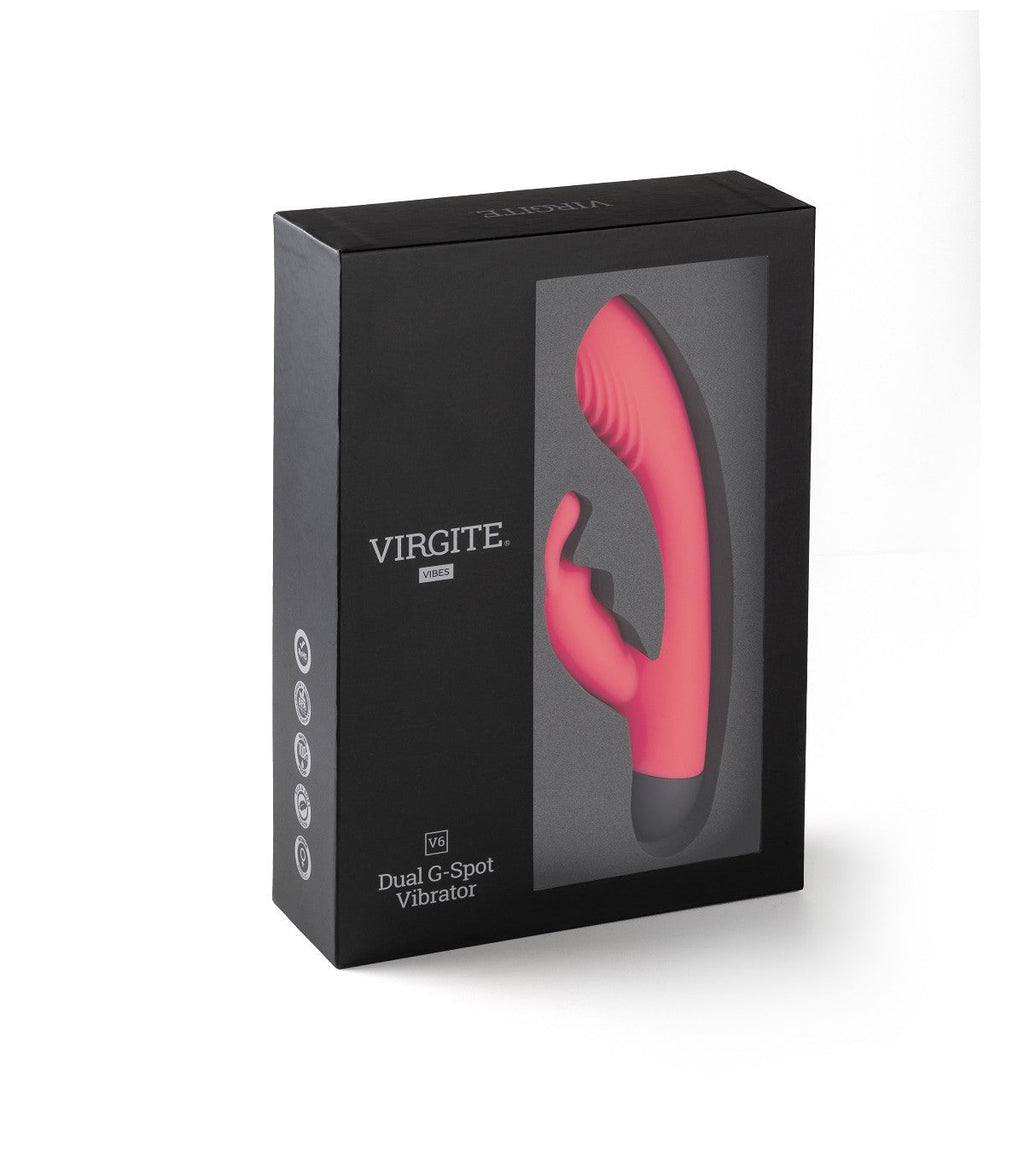 RECHARGEABLE VIBRATOR PINK V6