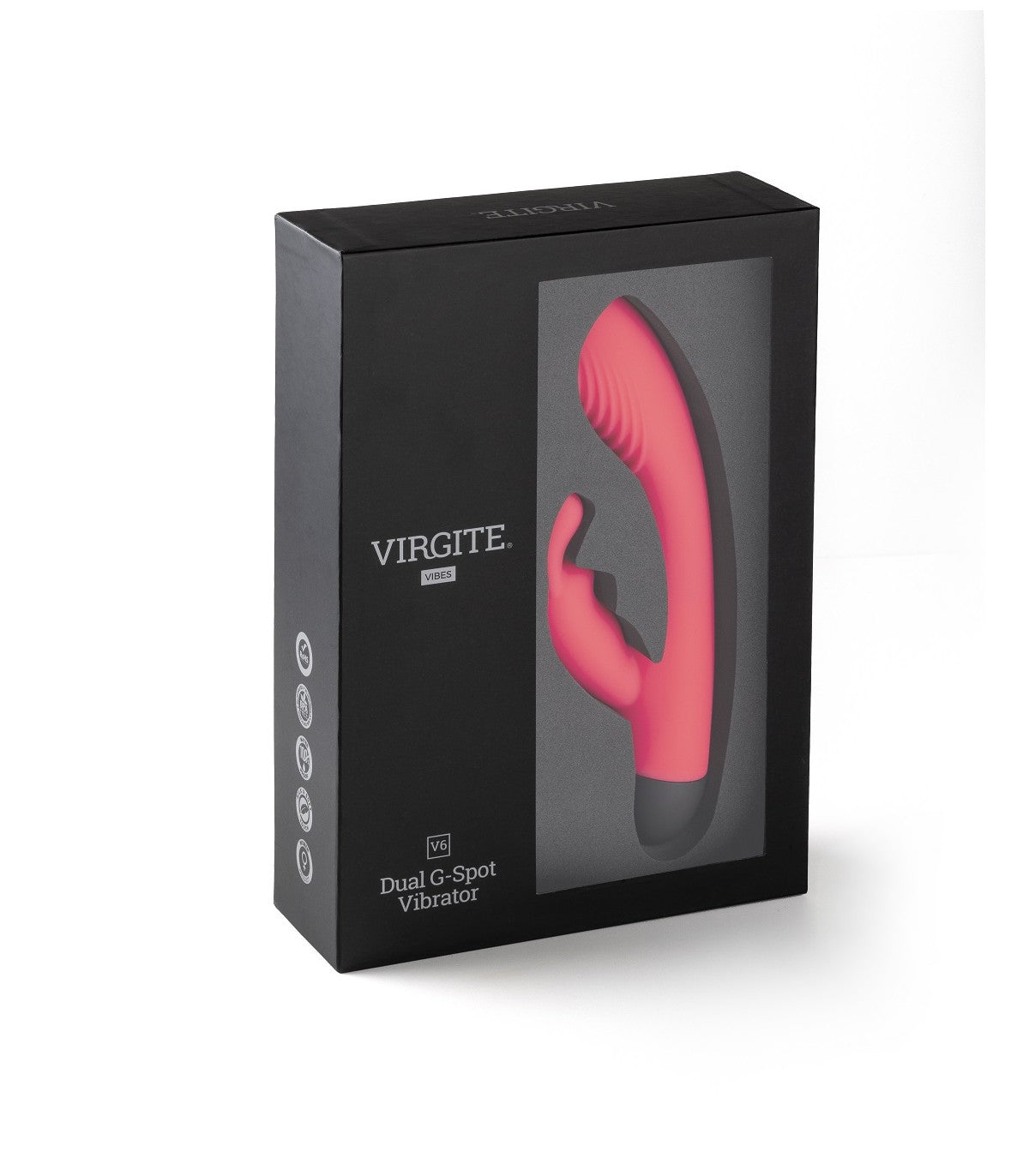RECHARGEABLE VIBRATOR PINK V6