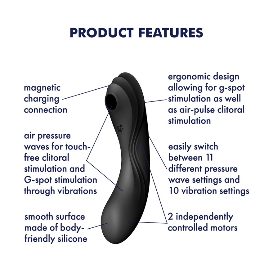 Satisfyer - Curvy Trinity 4 - Black