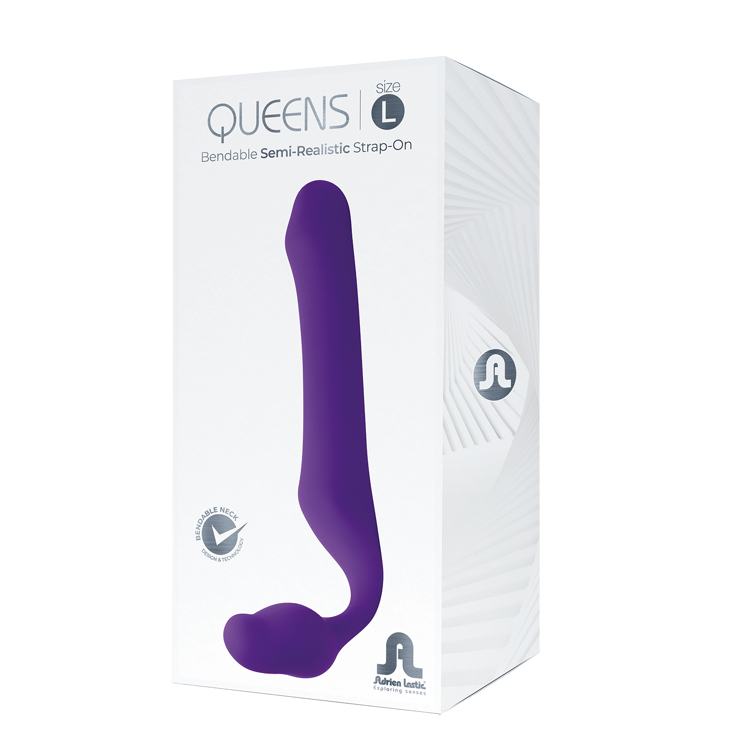 Adrien Lastic - Strap-On Strapless Queens Size L - Purple