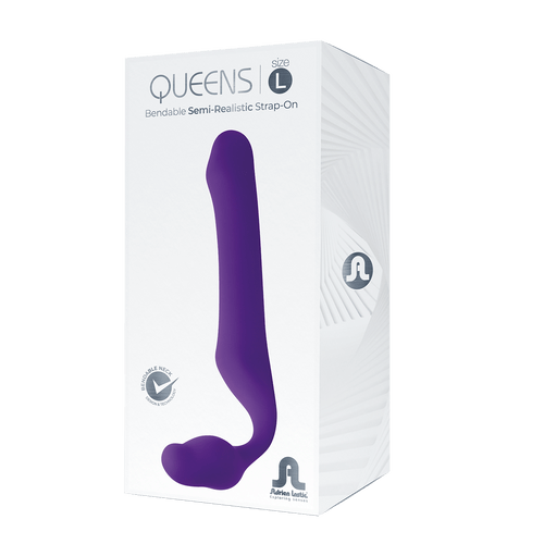 Adrien Lastic - Strap-On Strapless Queens Size L - Purple