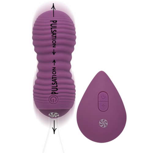 Lola Games - Era Pulsating Vibrating Egg - Purple