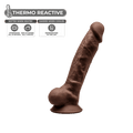 Silexd - Premium Silicone Dildo Mod. 1 7" - Brown
