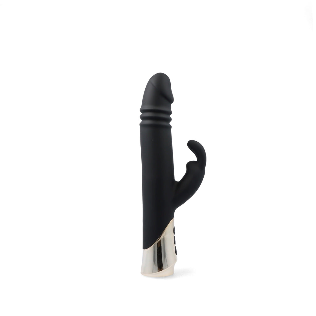RECHARGEABLE FLEMISH ROTATING RABBIT VIBRATOR