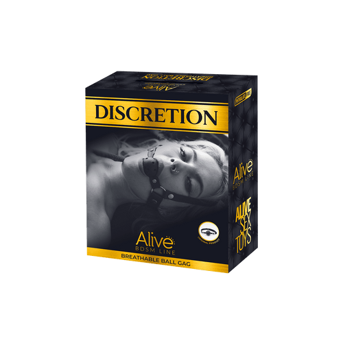 Alive - Ball Gag Discretion - Black
