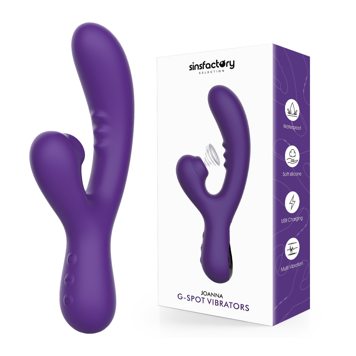 SinsFactory Selection - G-spot Vibrators - Joanna - Purple