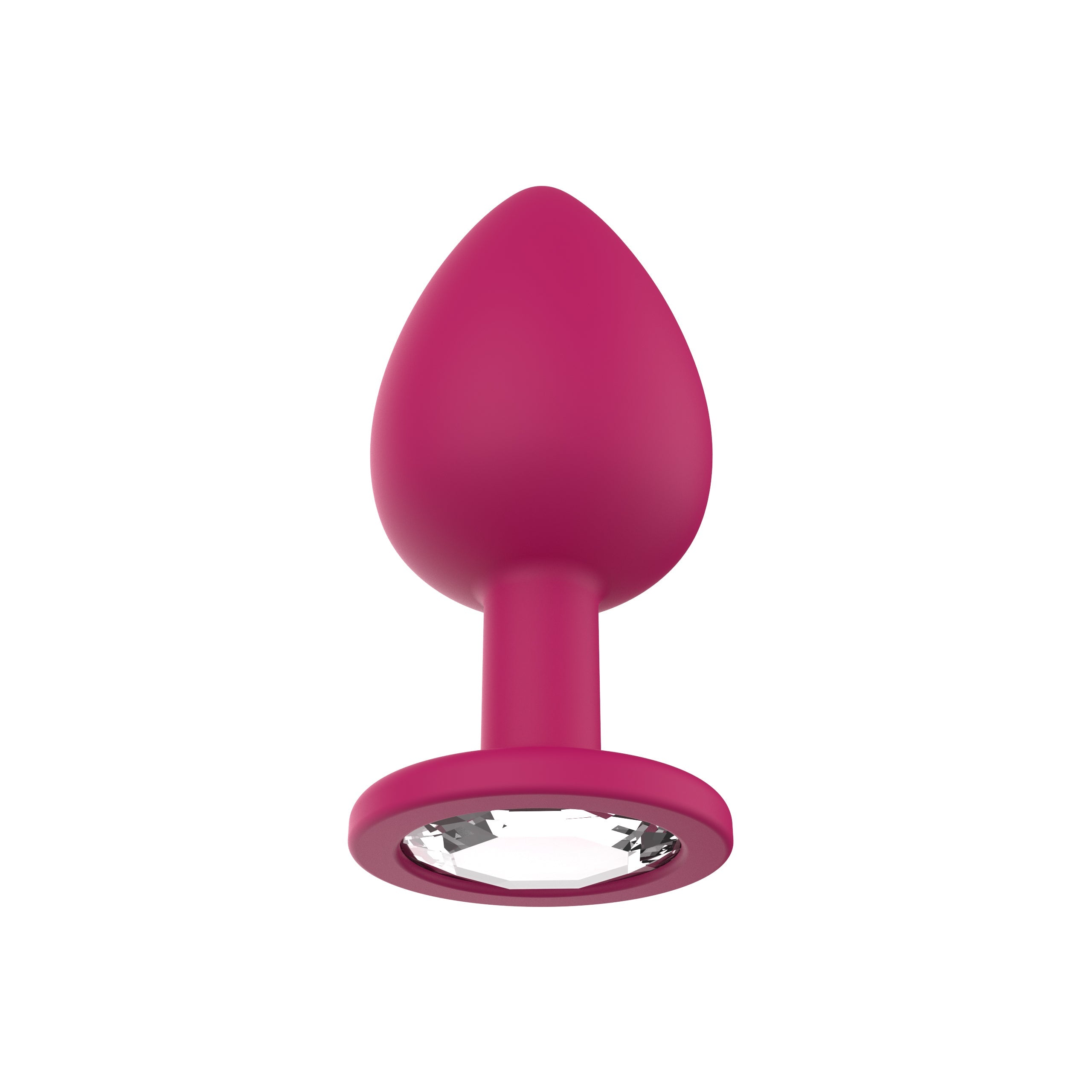 SinsFactory - Gem Butt Plug - M - Fuchsia