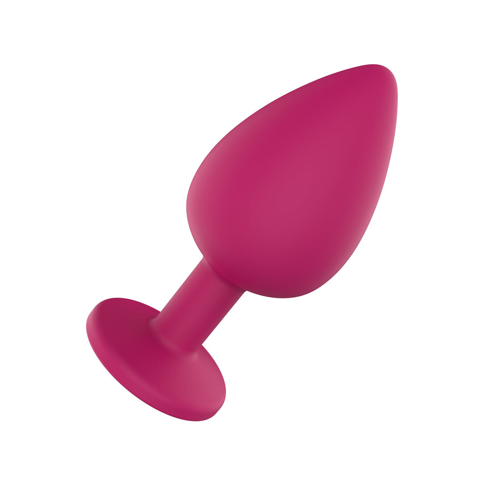 SinsFactory - Gem Butt Plug - M - Fuchsia