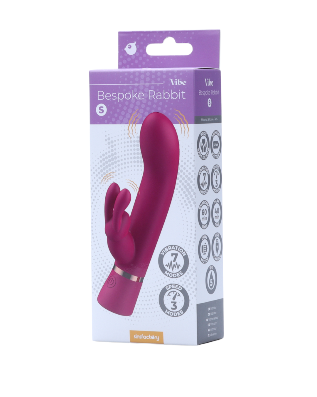 SinsFactory - Bespoke Rabbit - S - Fuchsia