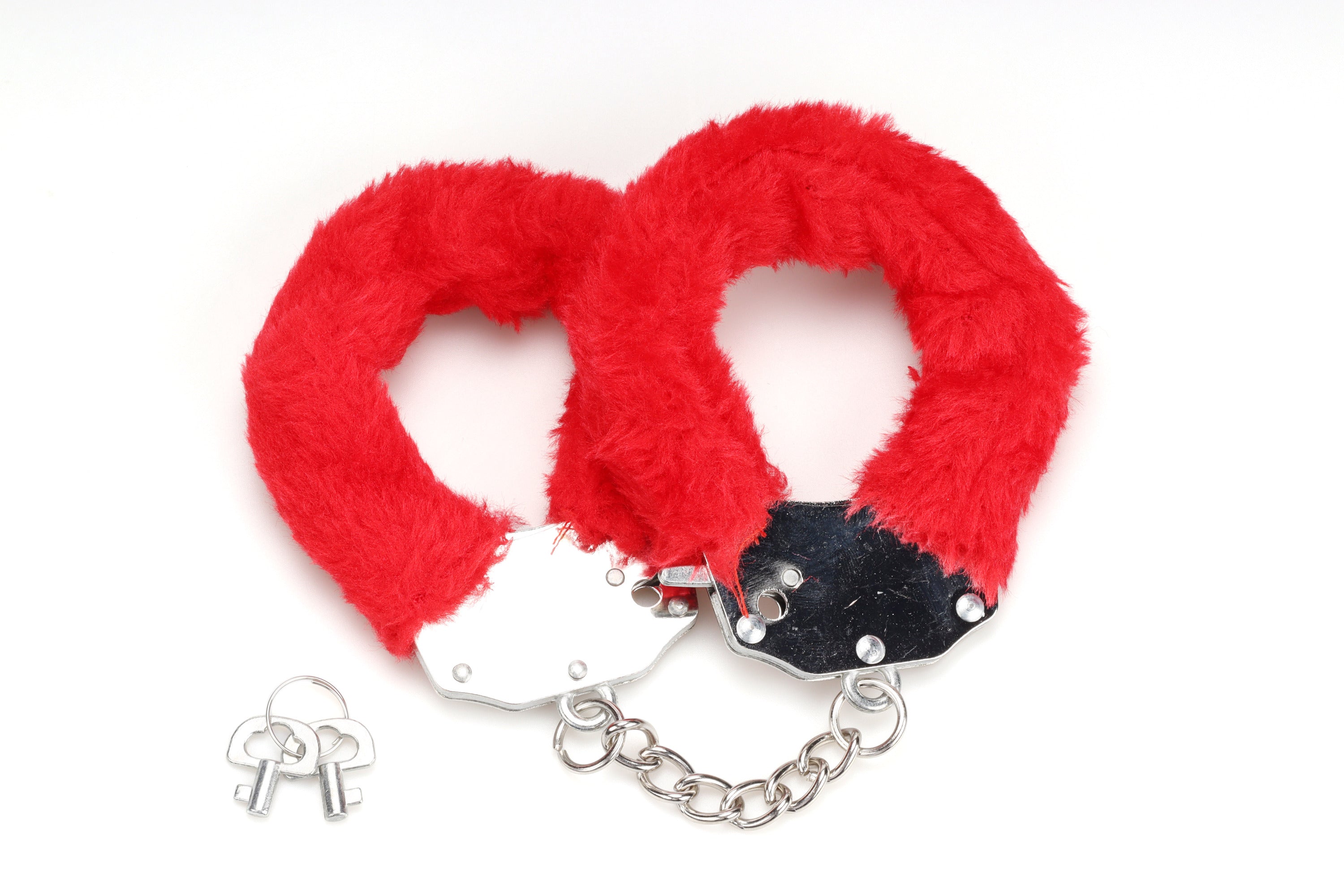 SinsFactory - Furry Fun Cuffs - Red