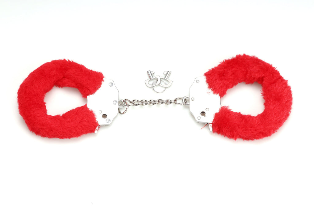 SinsFactory - Furry Fun Cuffs - Red