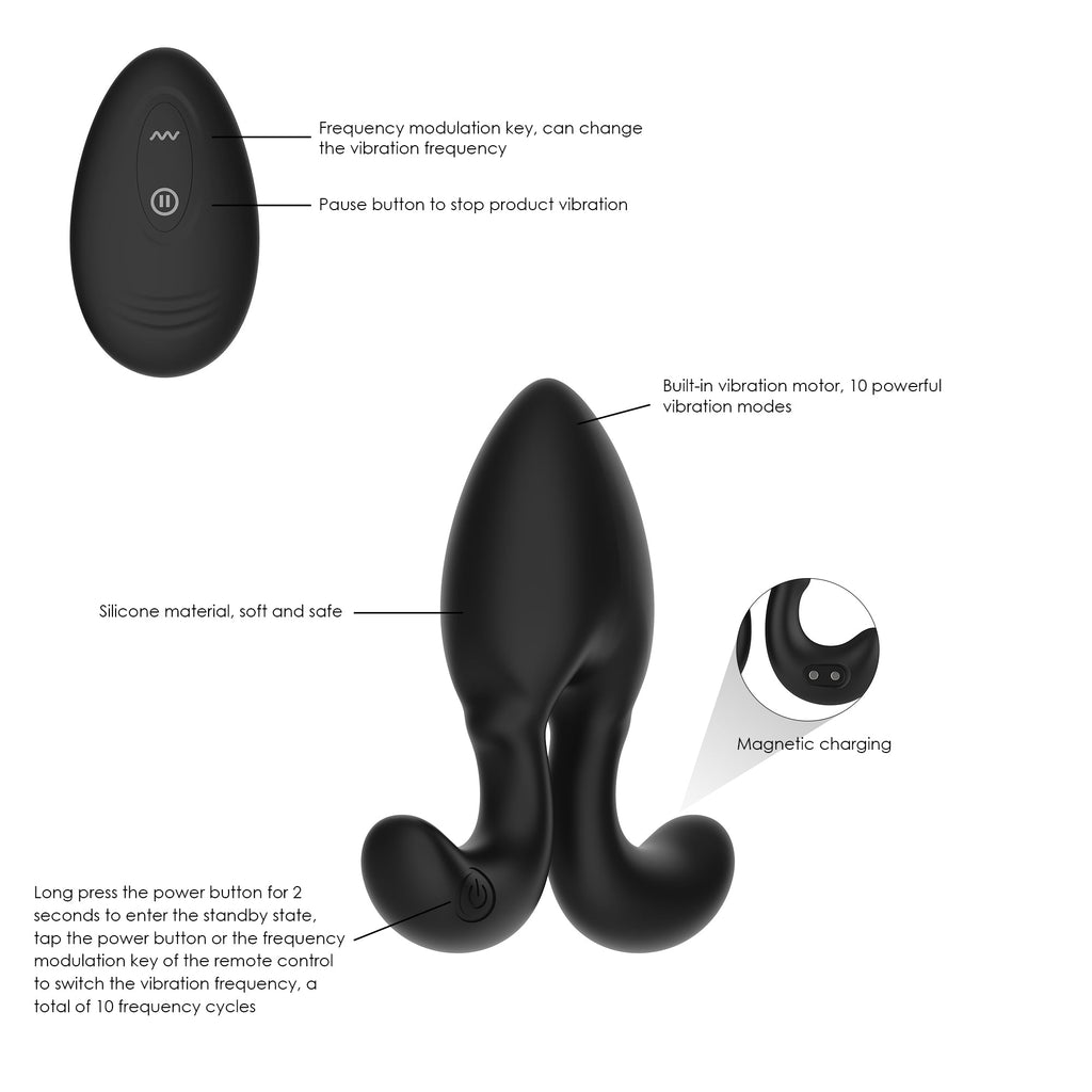 SinsFactory Selection - Remote Control Anal Vibrator - Davis