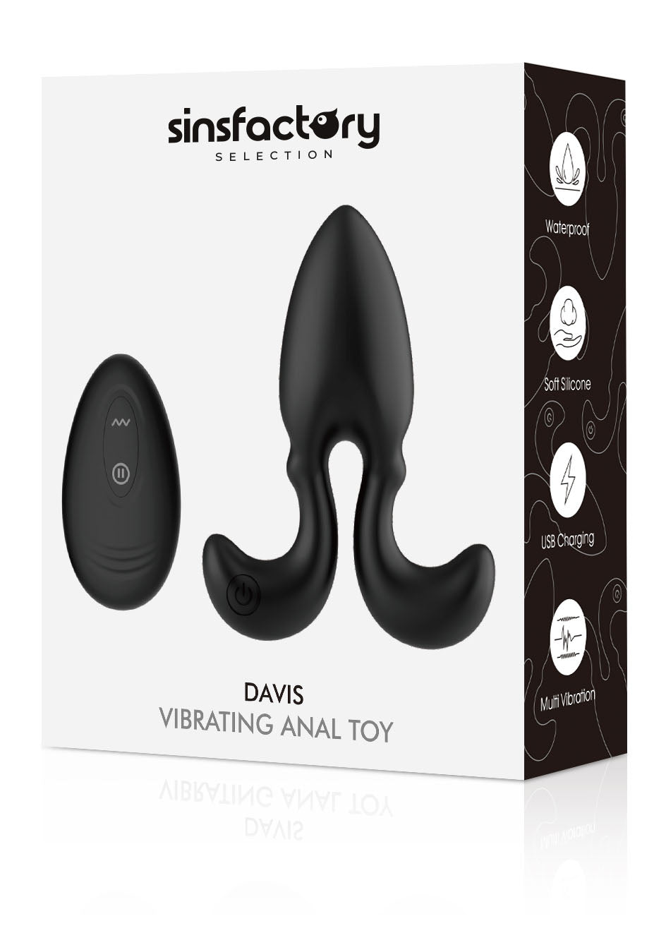 SinsFactory Selection - Remote Control Anal Vibrator - Davis