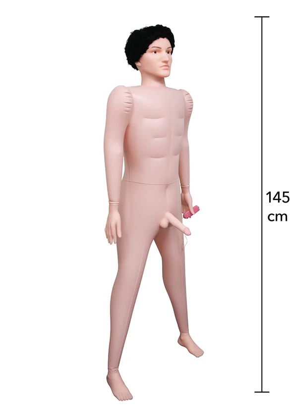 Inflatable skin for Big Boner Billie doll