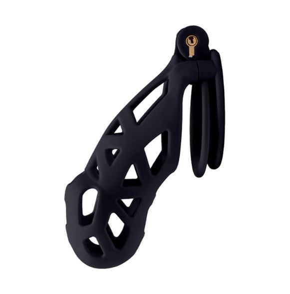 Fantasy Toys - Chastity Belt in ABS L - Black