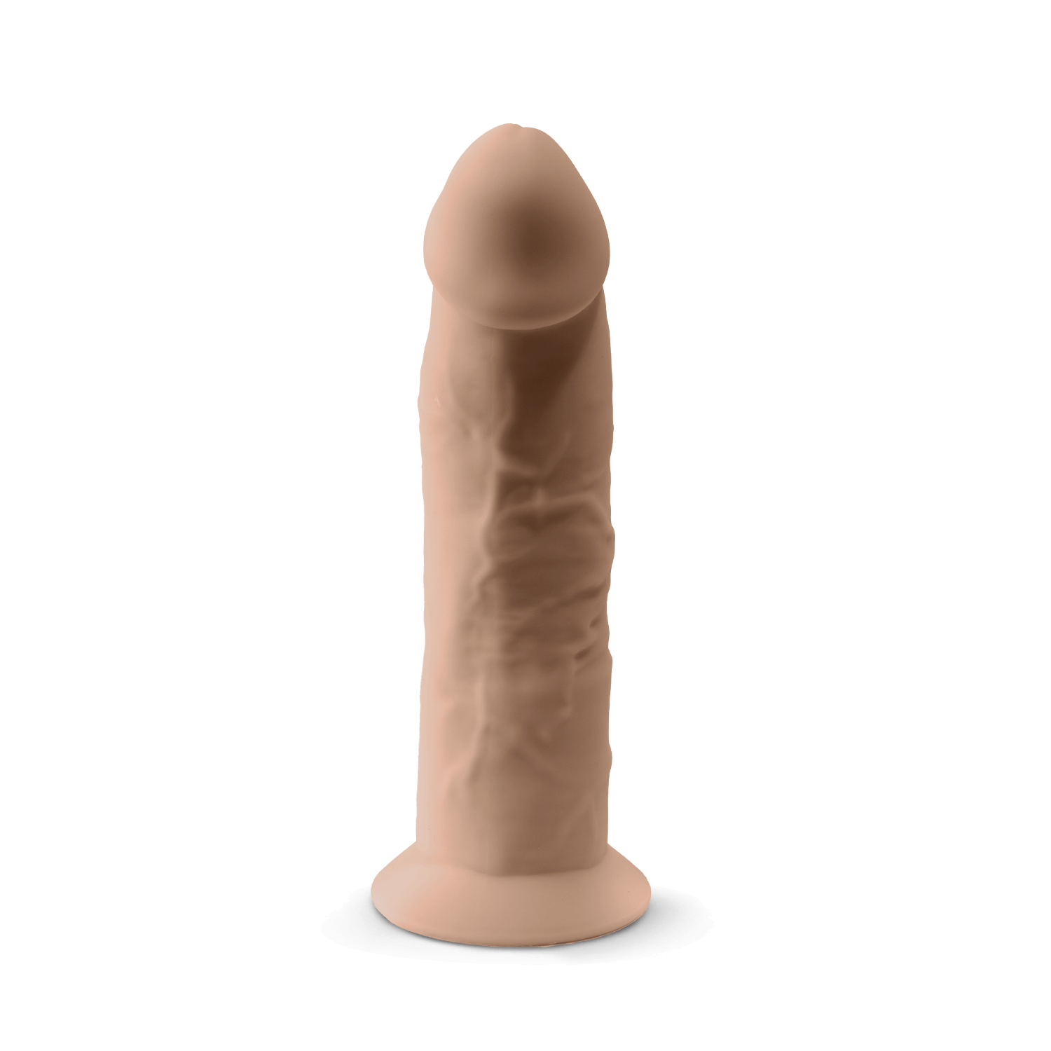 Silexd - Premium Silicone Dildo Mod.2 7.5'' - Flesh-colored