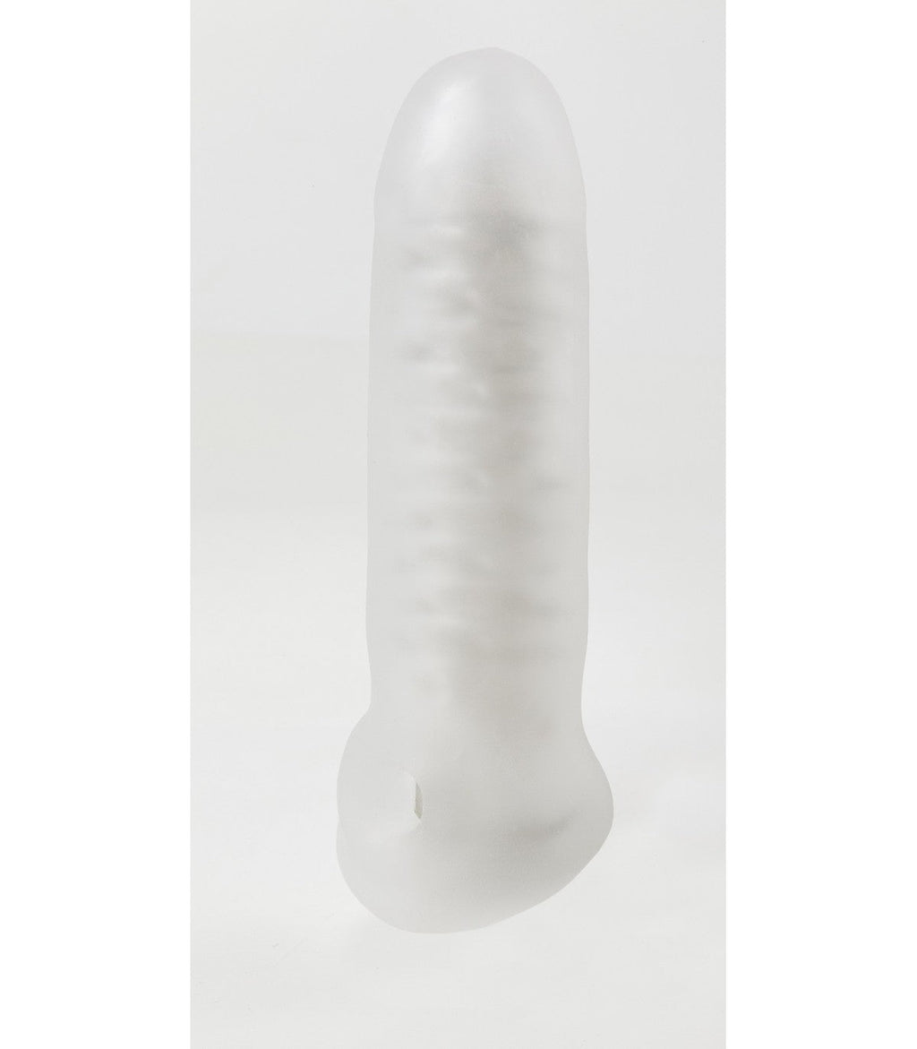 REALISTIC PENIS SHEATH S10 TRANSPARENT 17.80 CM