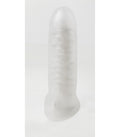 REALISTIC PENIS SHEATH S10 TRANSPARENT 17.80 CM