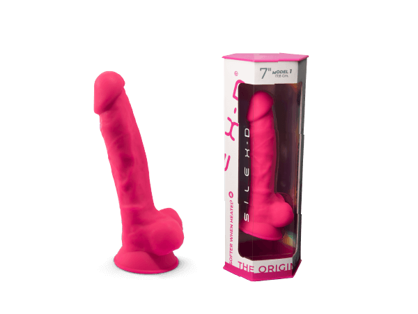 Silexd - Premium Silicone Dildo Mod.1 7'' - Pink
