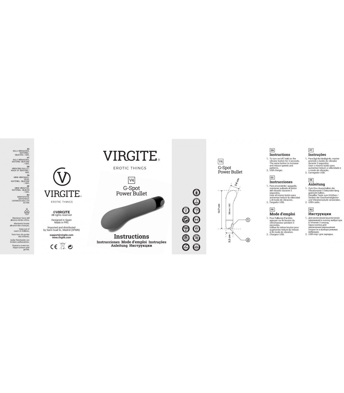 G-SPOT V4 VIBRATING BULLET PURPLE