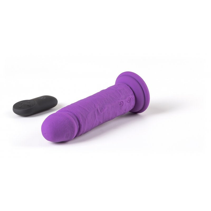 Virgite - Rechargeable Realistic Vibrator R11 - 5.5" - Purple