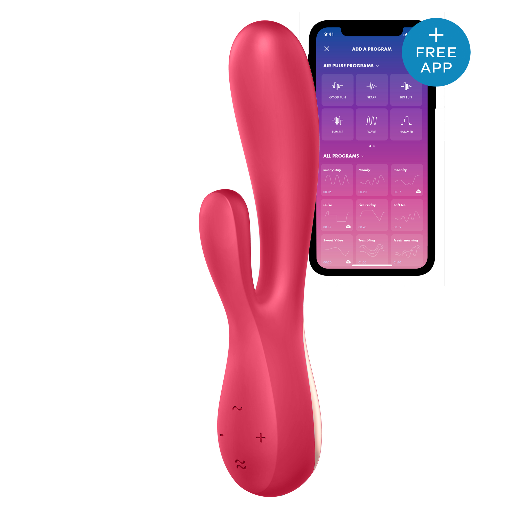 Satisfyer - Mono Flex - Red