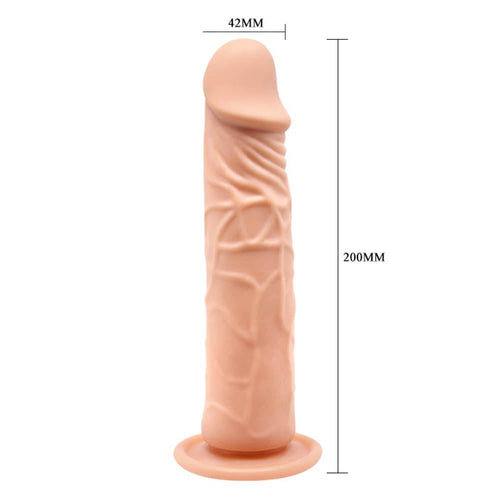 Barbara Calvin 8.3" Suction Cup Dildo