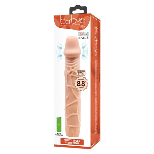 Barbara Bob Multi-speed Realistic Vibrator 8.8"