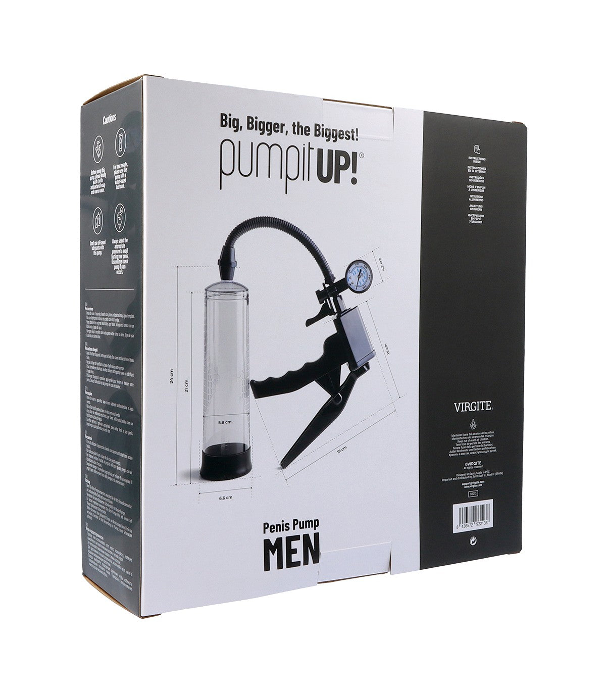 PENIS PUMP WITH NANOMETER