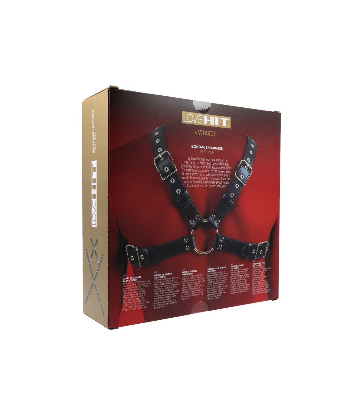 CHEST HARNESS FOR MEN, MODEL 3