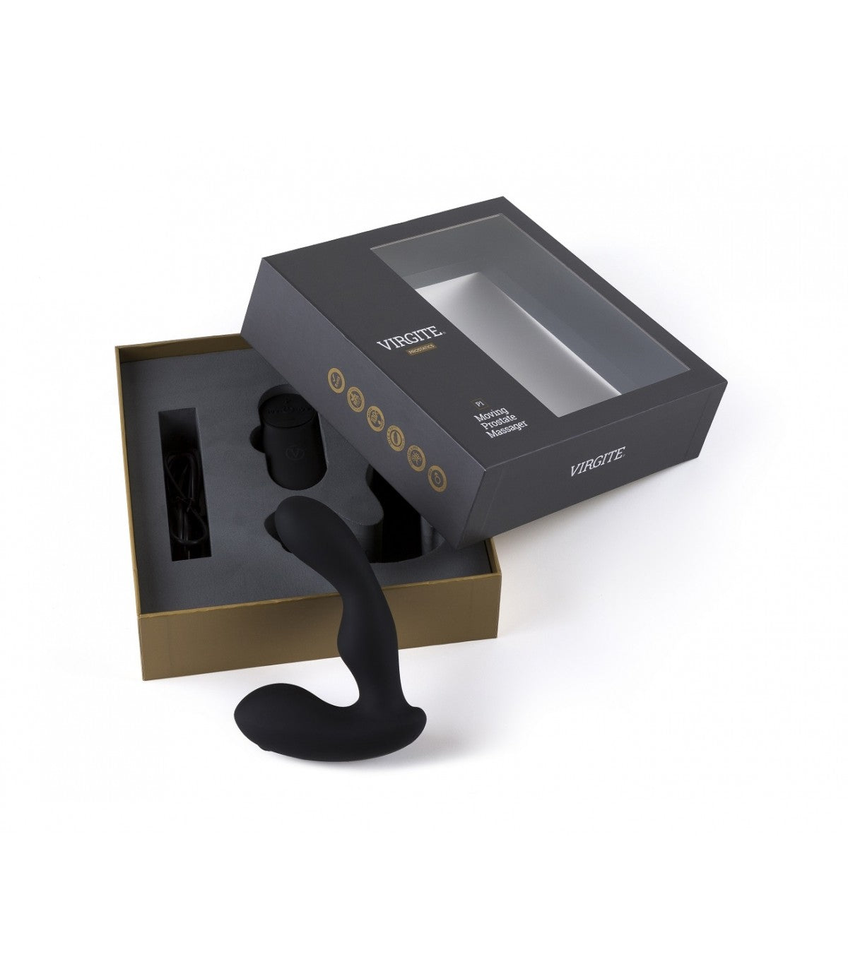 P1 PROSTATE VIBRATOR WITH REMOTE CONTROL