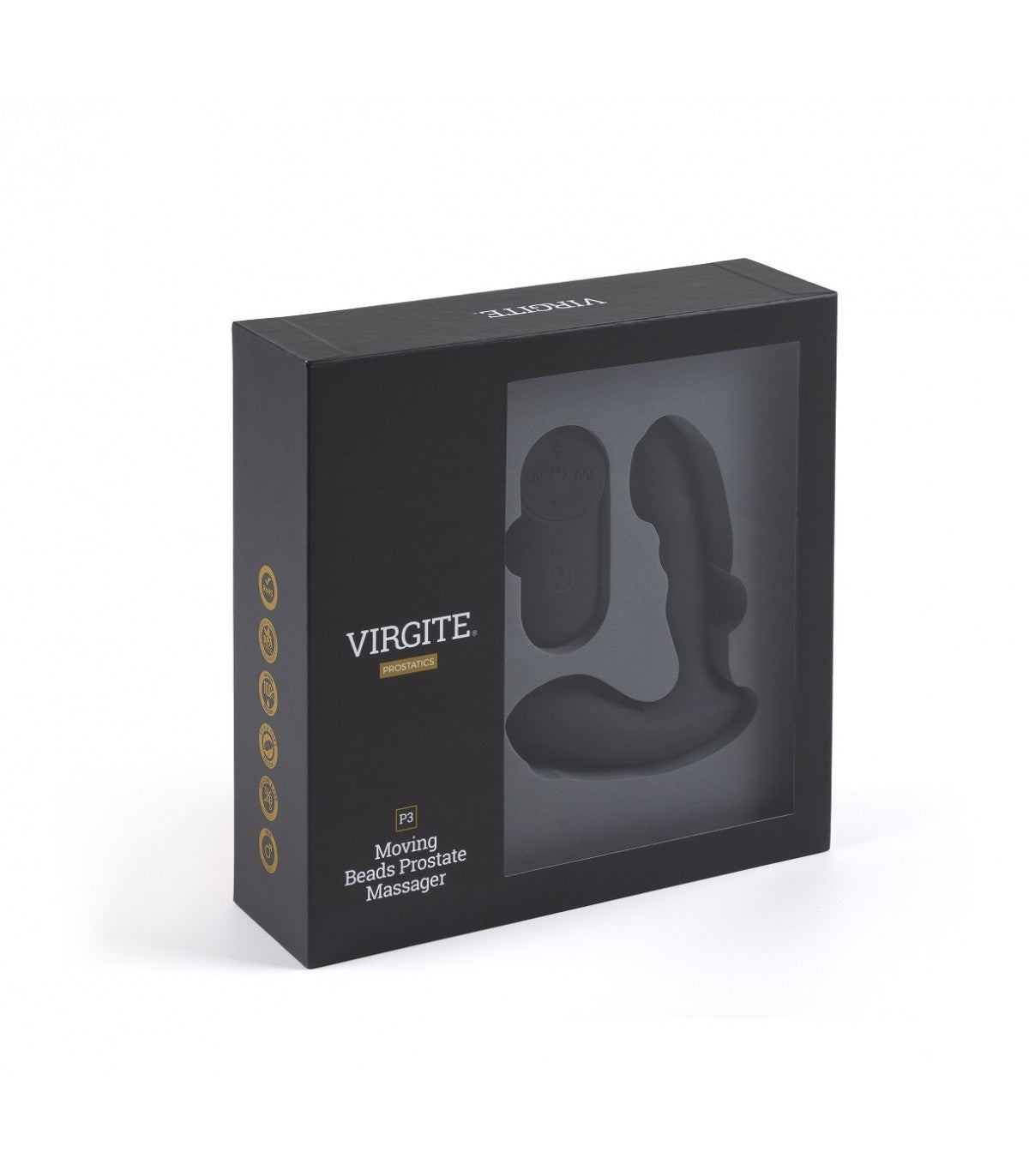 P3 PROSTATE VIBRATOR WITH REMOTE CONTROL