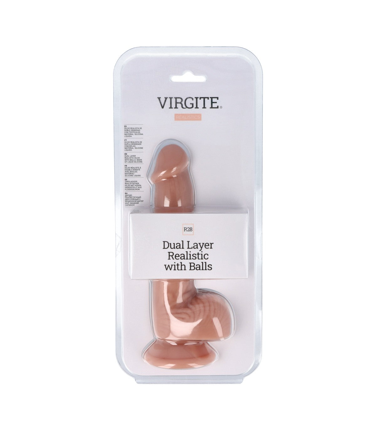 DOUBLE LAYER REALISTIC WITH BALLS 20CM R28