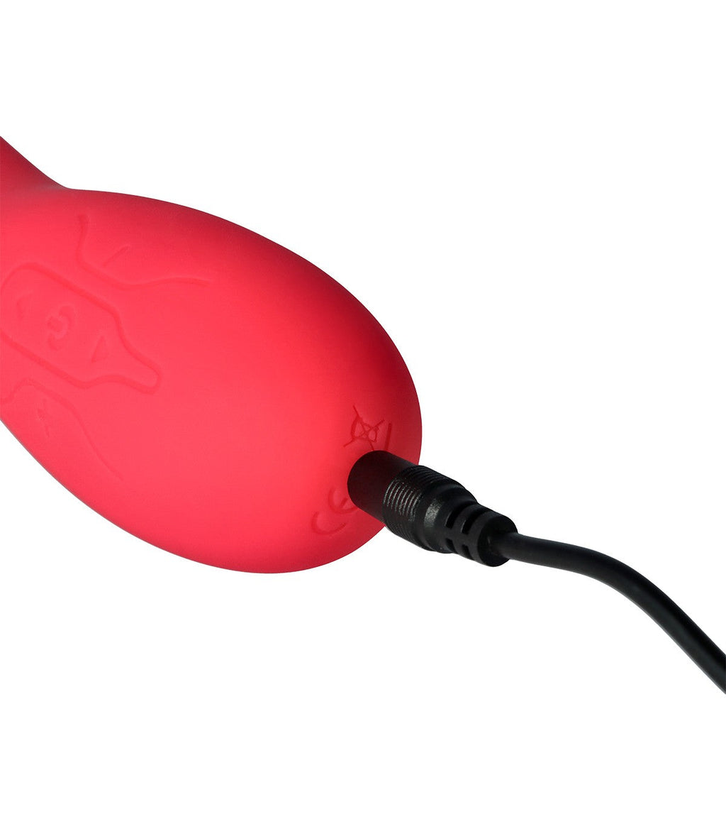 RECHARGEABLE PINK V8 TAPPING VIBRATOR
