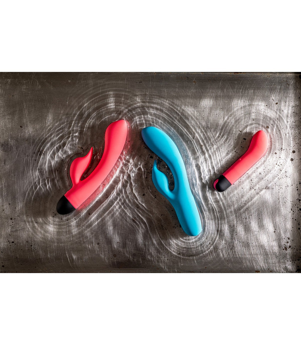 RECHARGEABLE PINK V8 TAPPING VIBRATOR