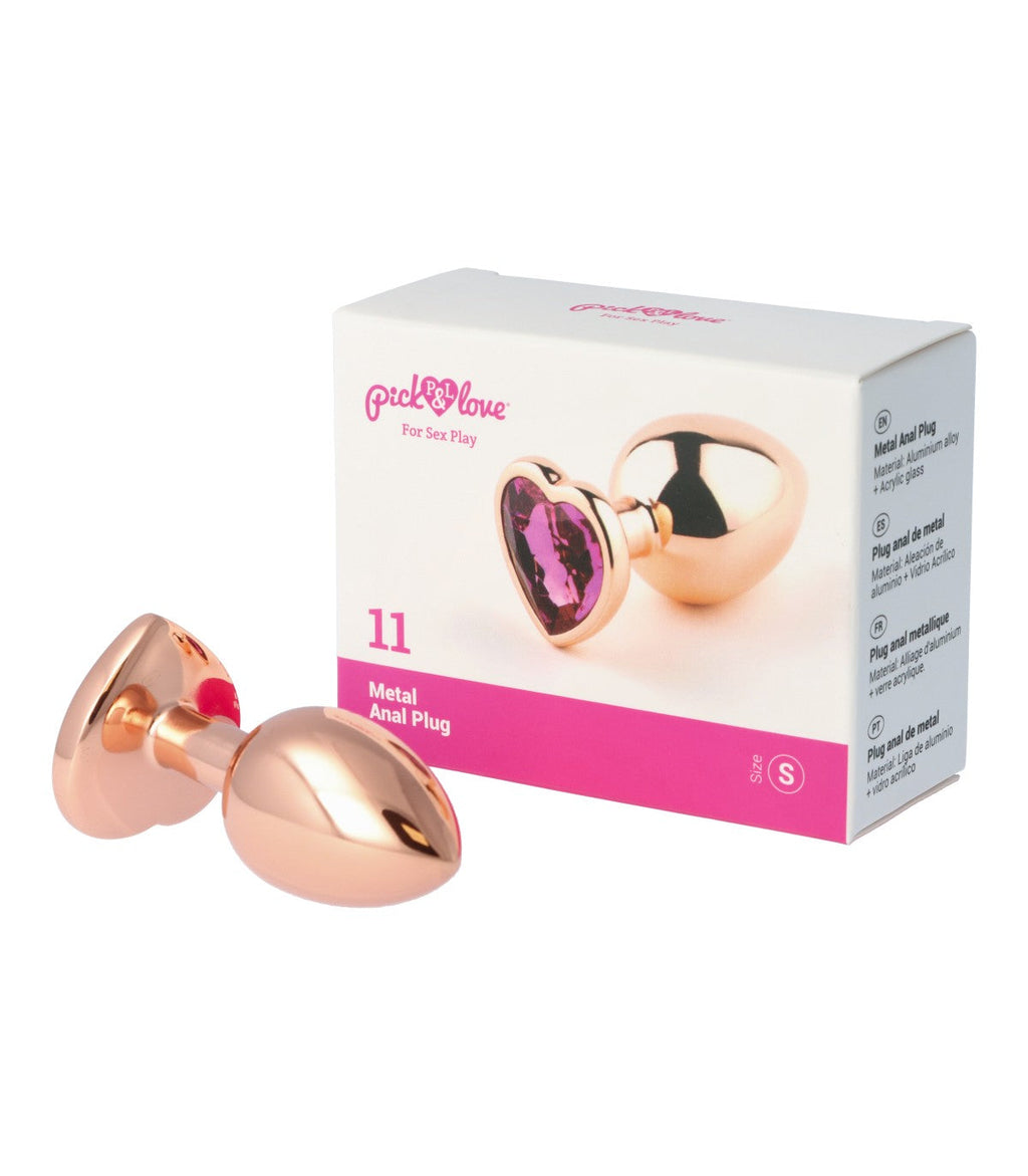 No. 11 METAL BUTT PLUG SIZE S