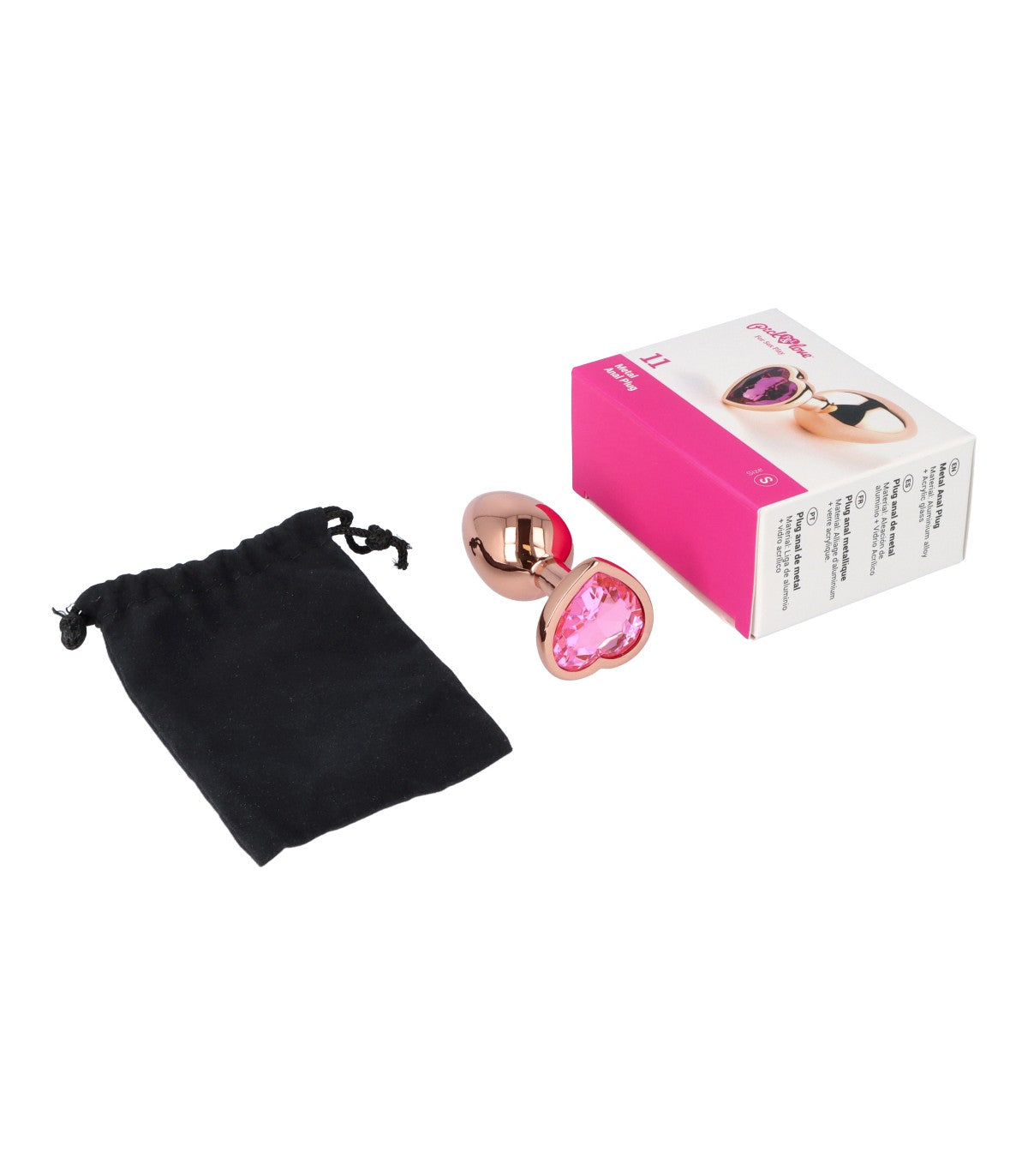 No. 11 METAL BUTT PLUG SIZE S