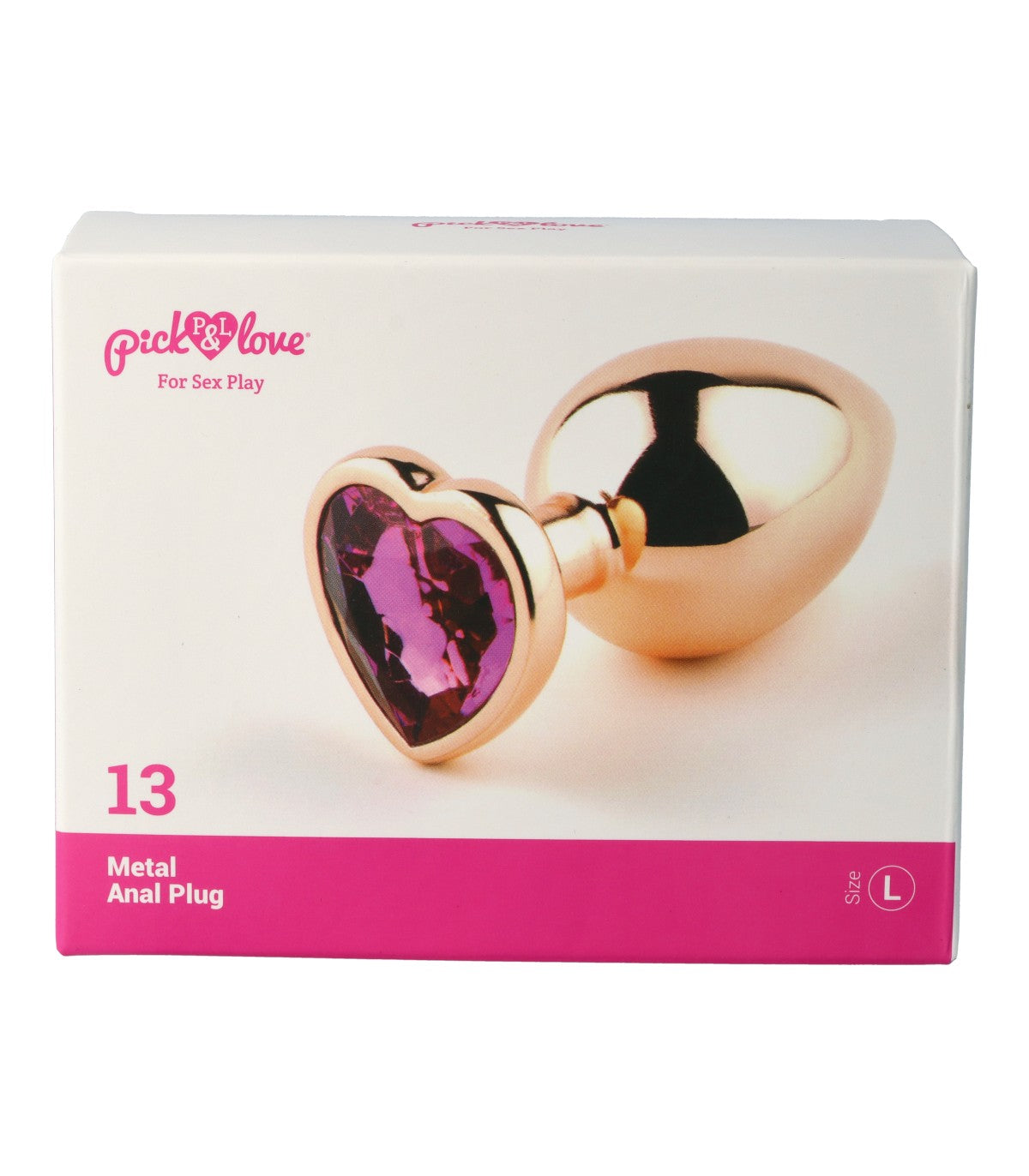 N. 13 METAL BUTT PLUG SIZE L