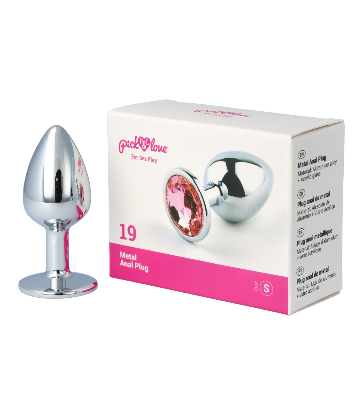 N. 19 METAL ANAL PLUG SIZE S