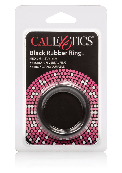 Medium black rubber ring