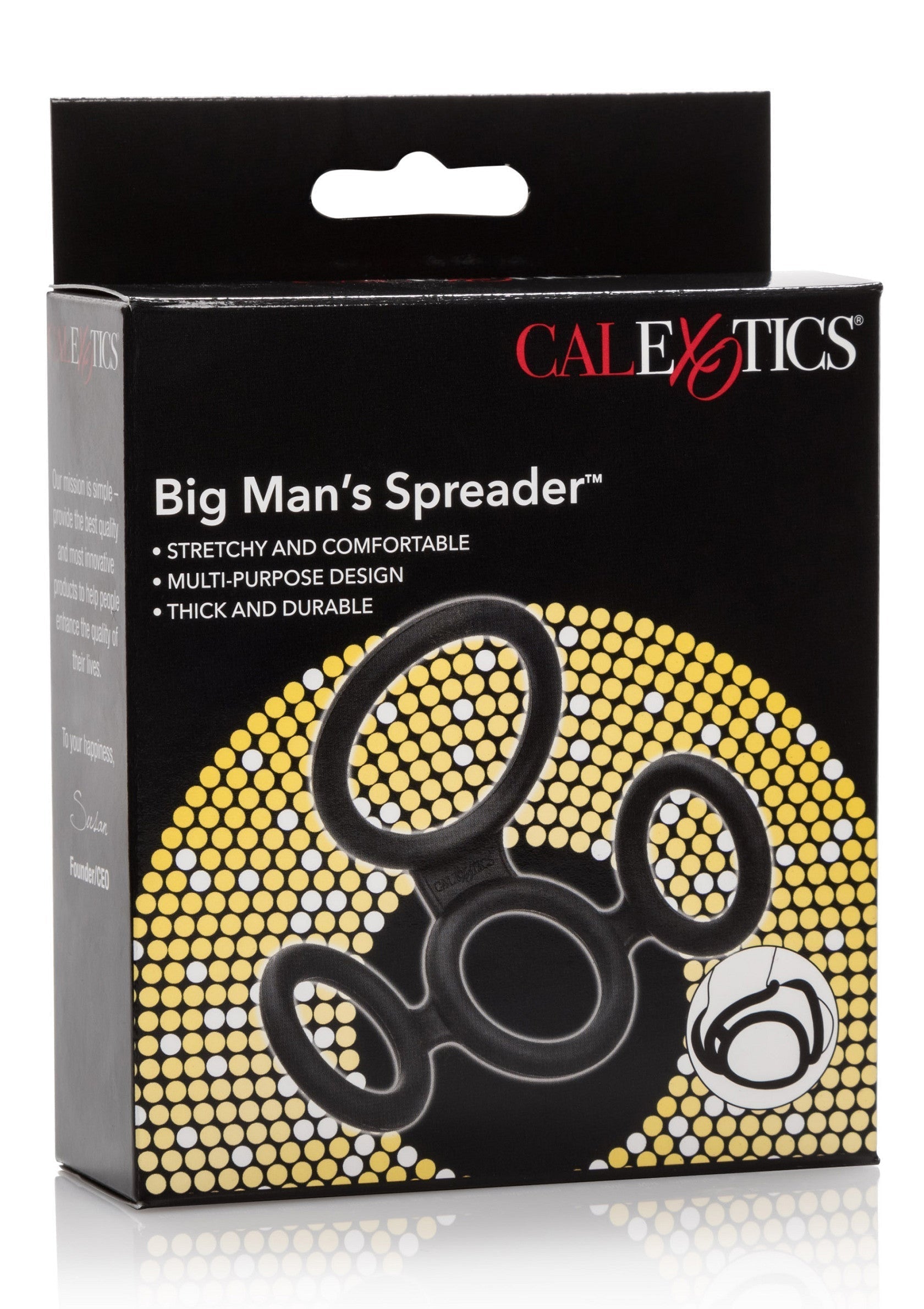 Big Man S black Spreader
