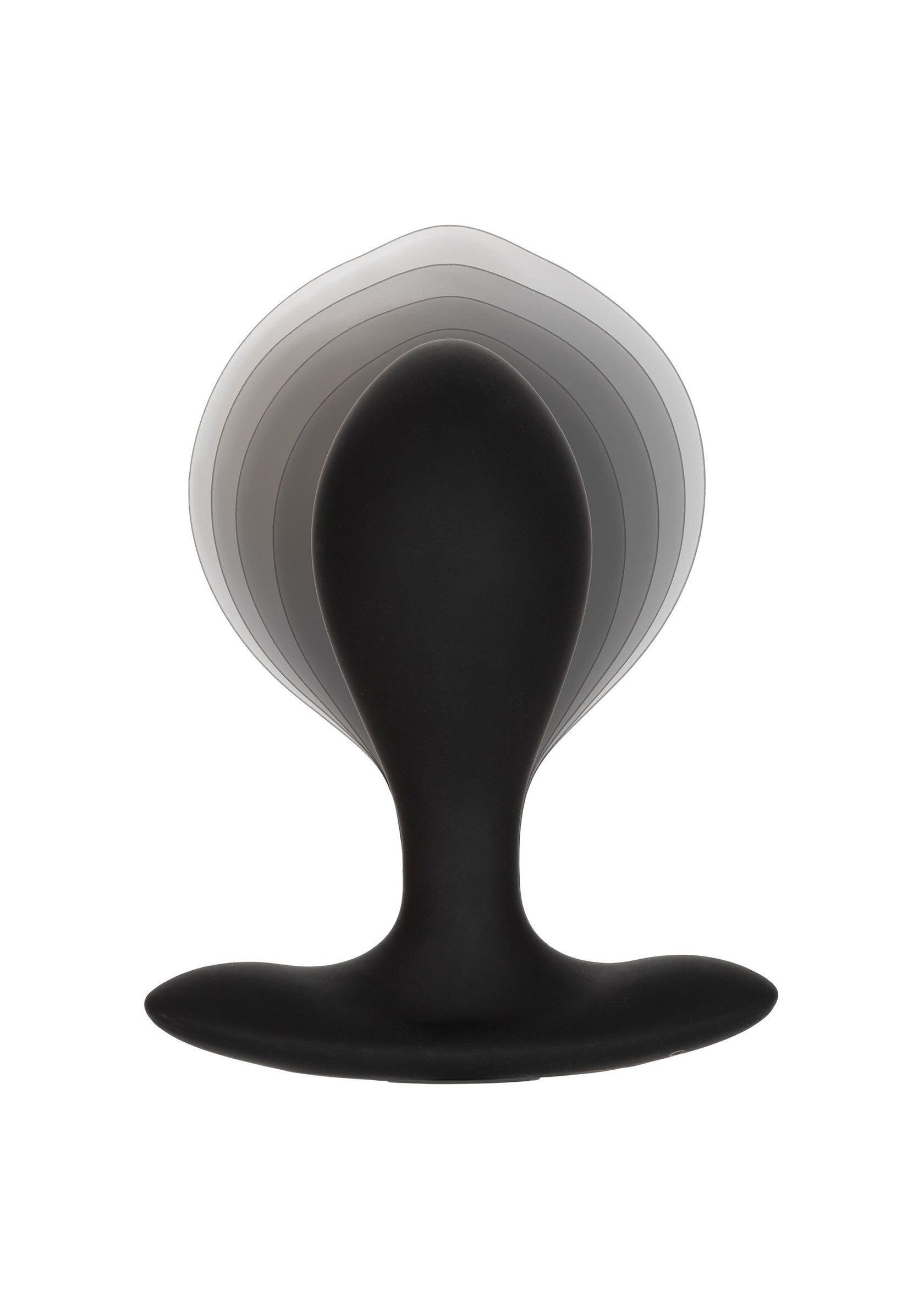 Black silicone inflatable plug