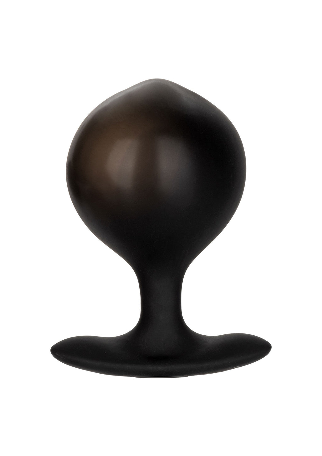 Black silicone inflatable plug