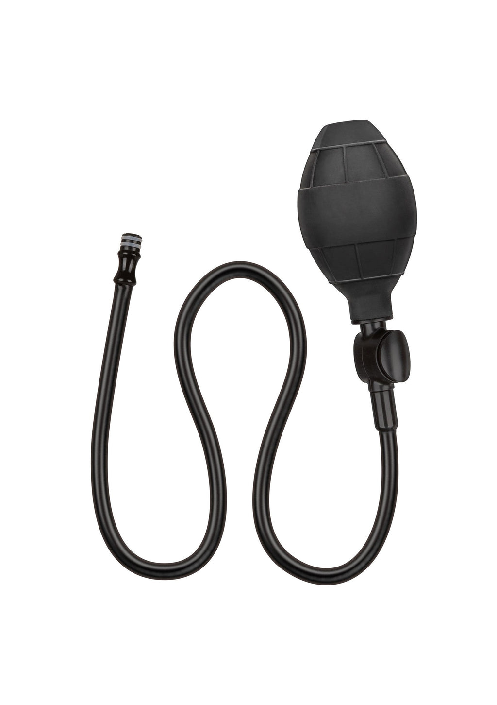 Black silicone inflatable plug