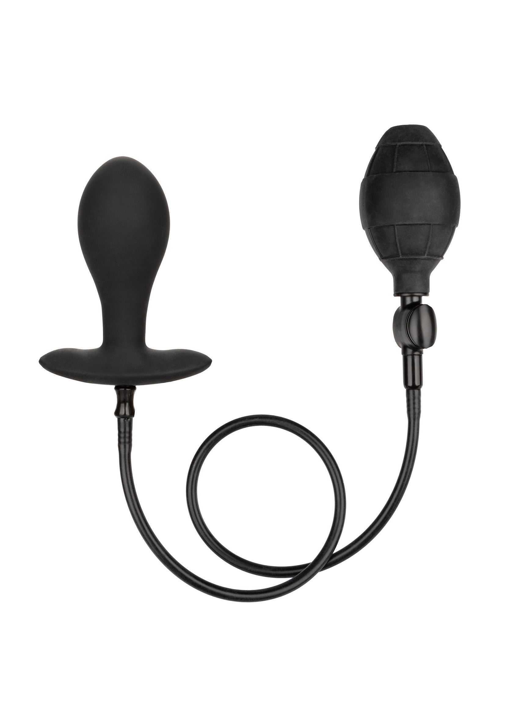 Large black weighted inflatable plug
