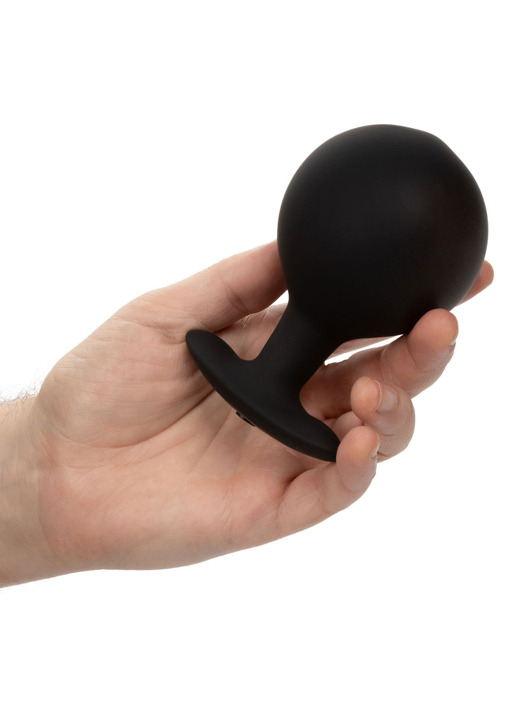 Large black weighted inflatable plug